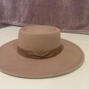 Elegant Medium Brown Women's Hat